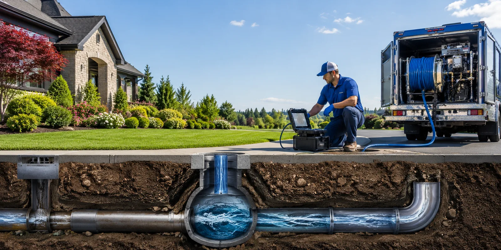 Drainage restoration information for Newtonville, NJ